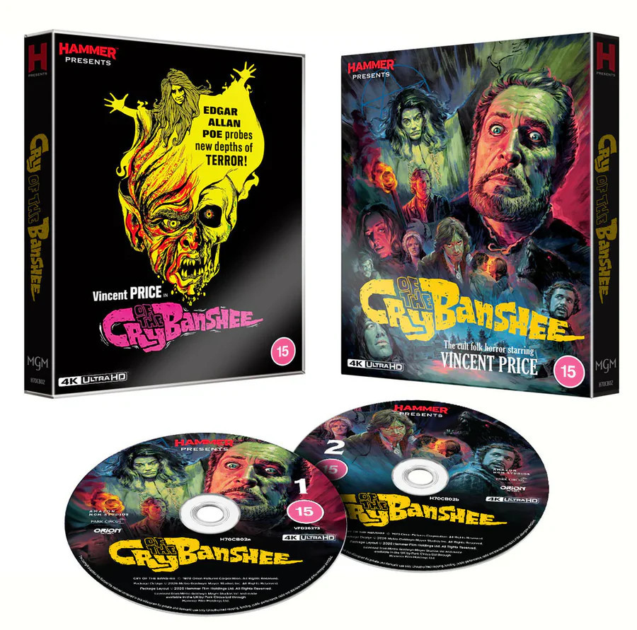 Cry of the Banshee (LE 4K UHD) (Region Free) (HAMMER)